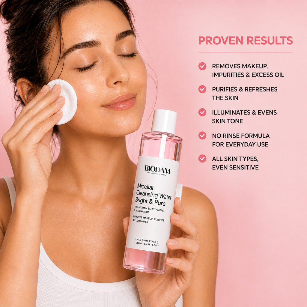 Bright & Pure Micellar Water – No-Rinse Cleanser & Makeup Remover
