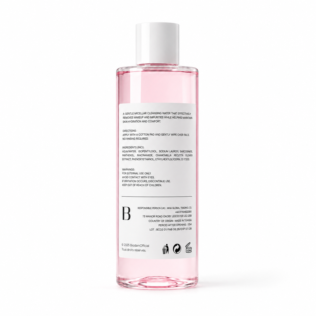 Bright & Pure Micellar Water – No-Rinse Cleanser & Makeup Remover