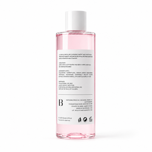 Bright & Pure Micellar Water – No-Rinse Cleanser & Makeup Remover