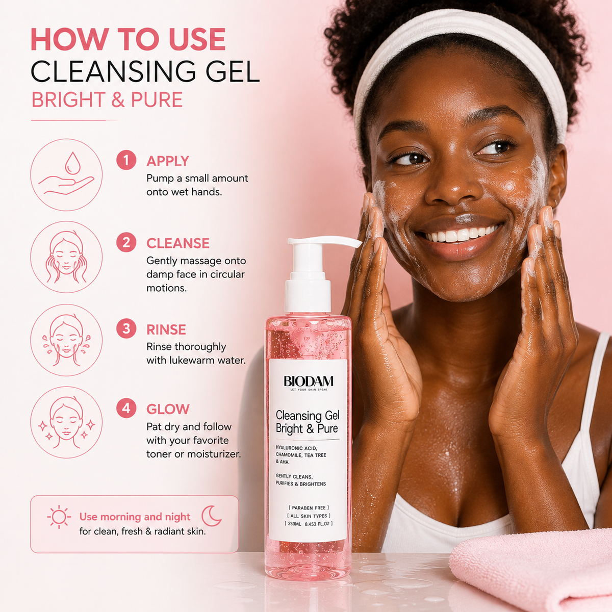 Bright & Pure Purifying Cleansing Gel