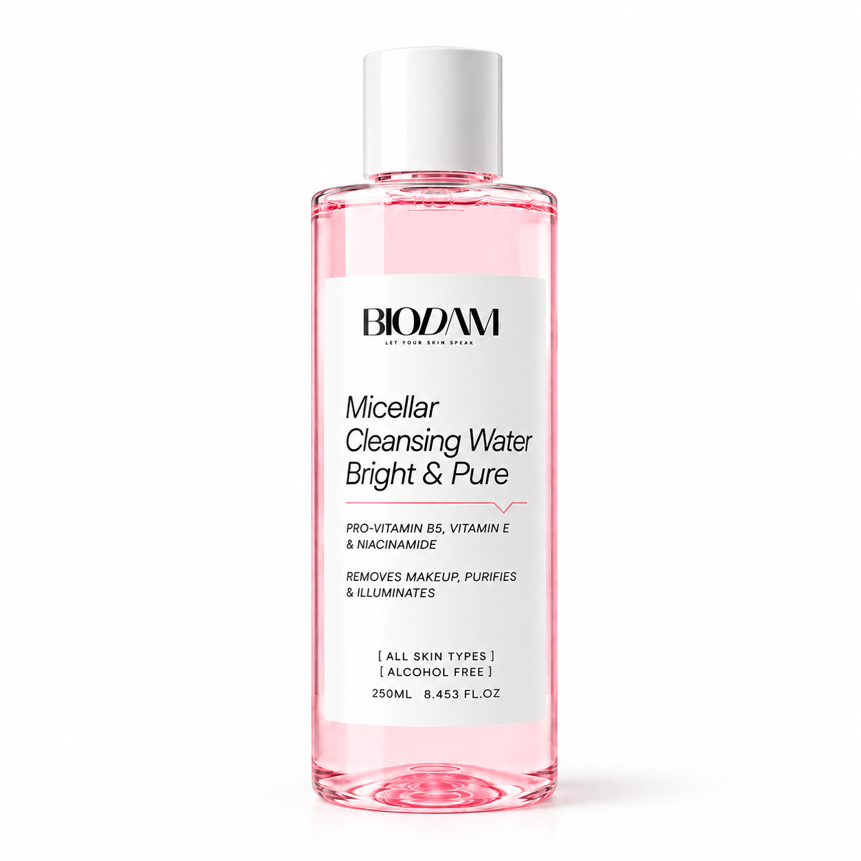 Bright & Pure Micellar Water – No-Rinse Cleanser & Makeup Remover