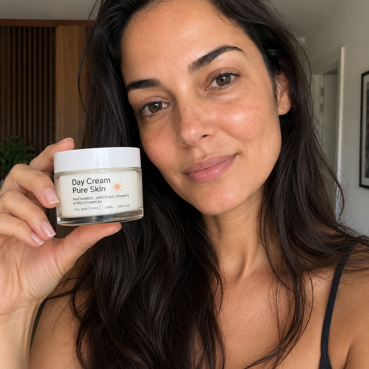 My skin feels so soft and hydrated all day !