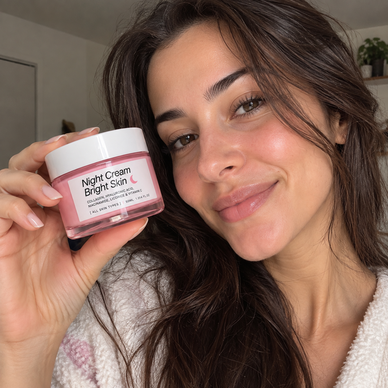 I wake up with my skin feeling so soft and nourished !!