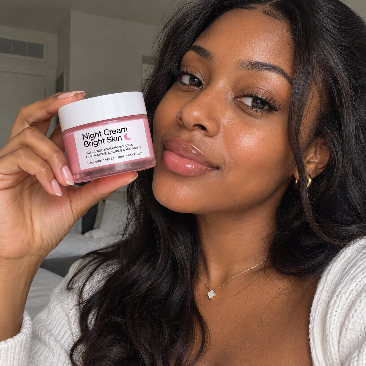 My skin feels so soft and fresh every morning <3