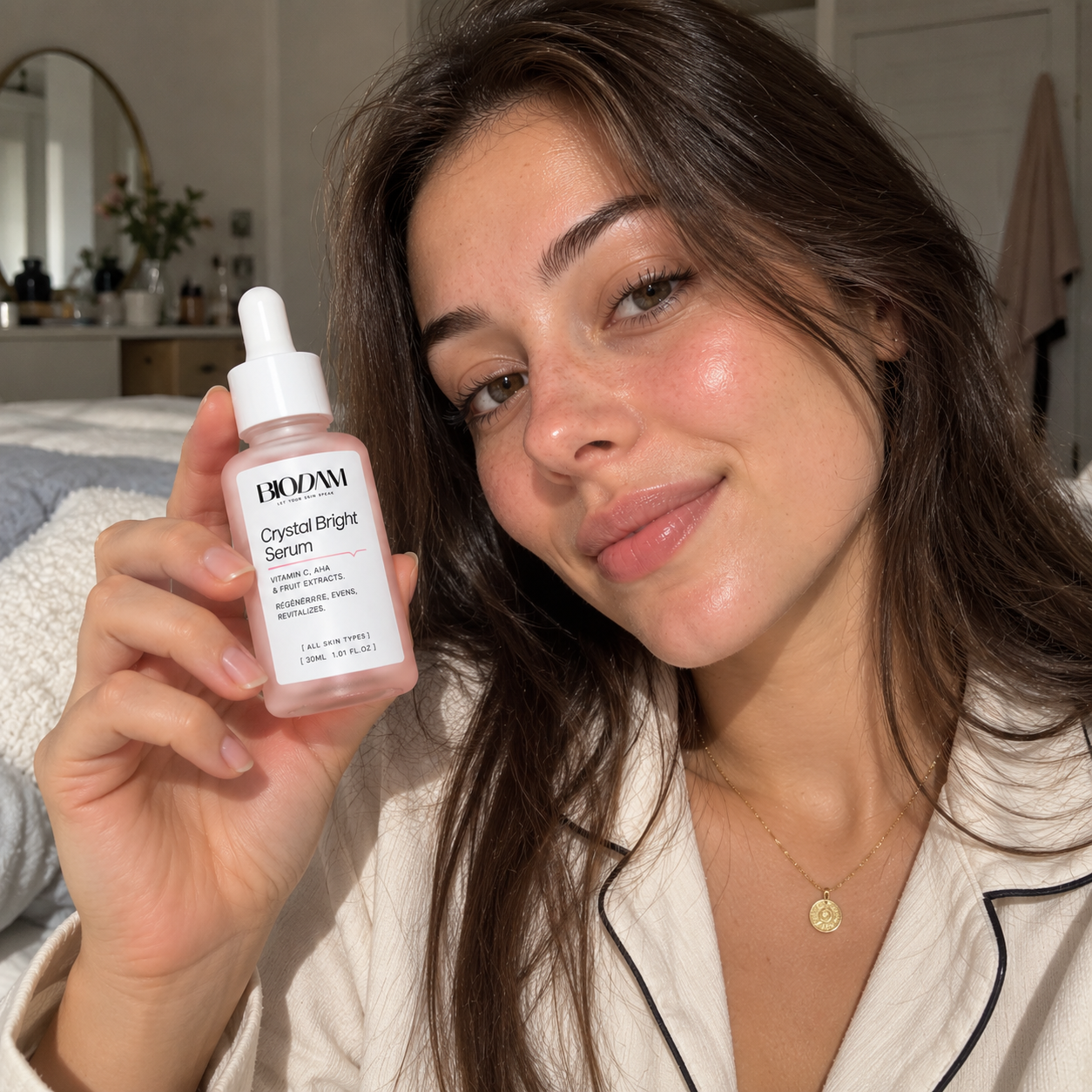 My skin feels so much smoother now  !