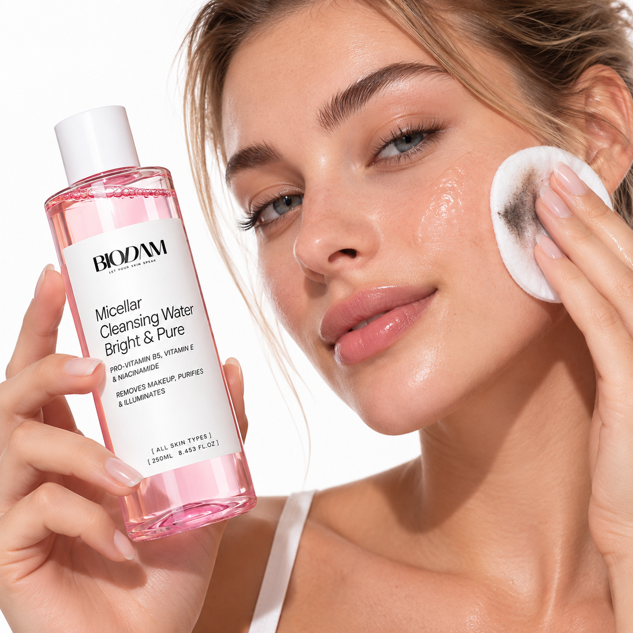 Bright & Pure Micellar Water – No-Rinse Cleanser & Makeup Remover