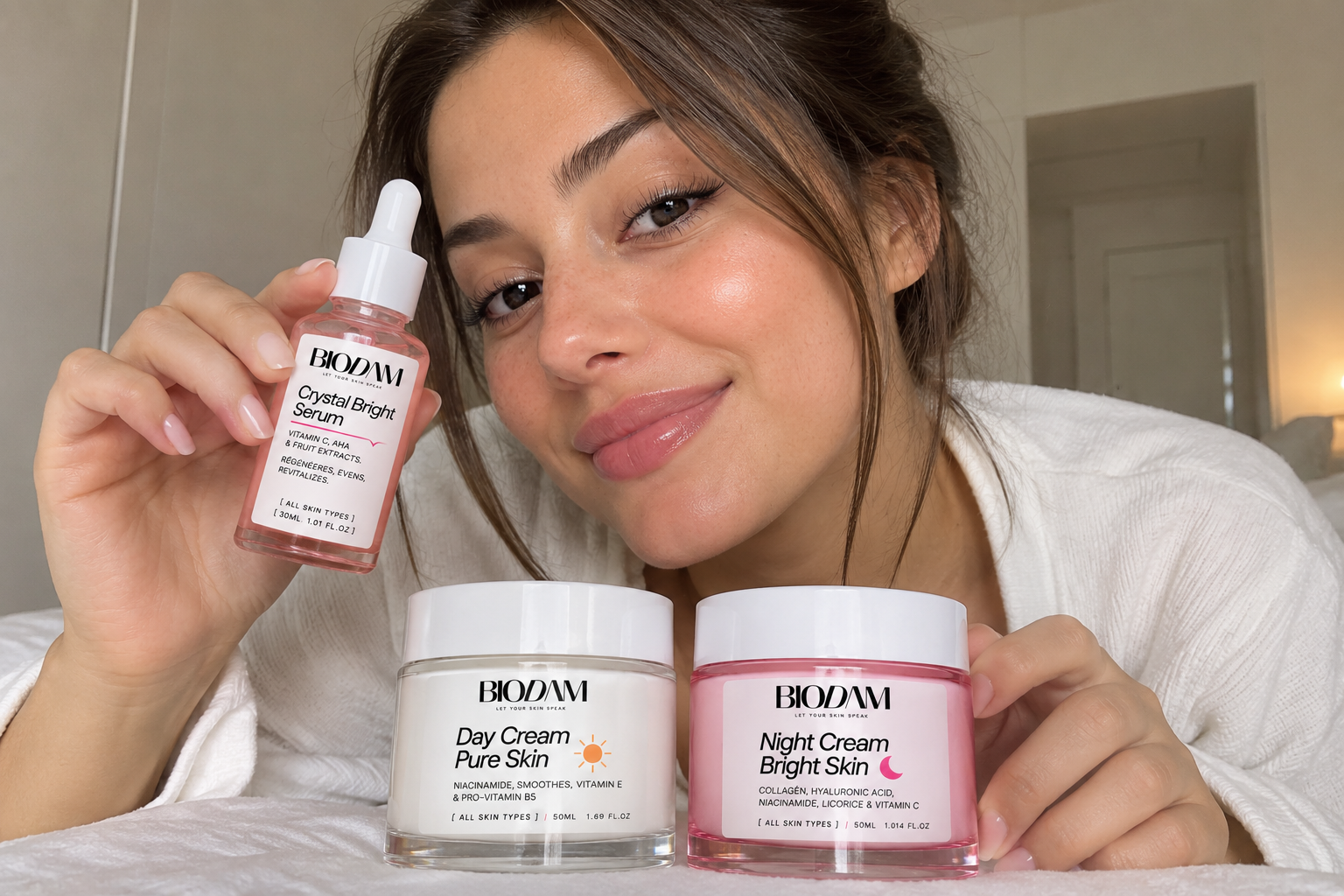 I love having my whole routine in one set. !