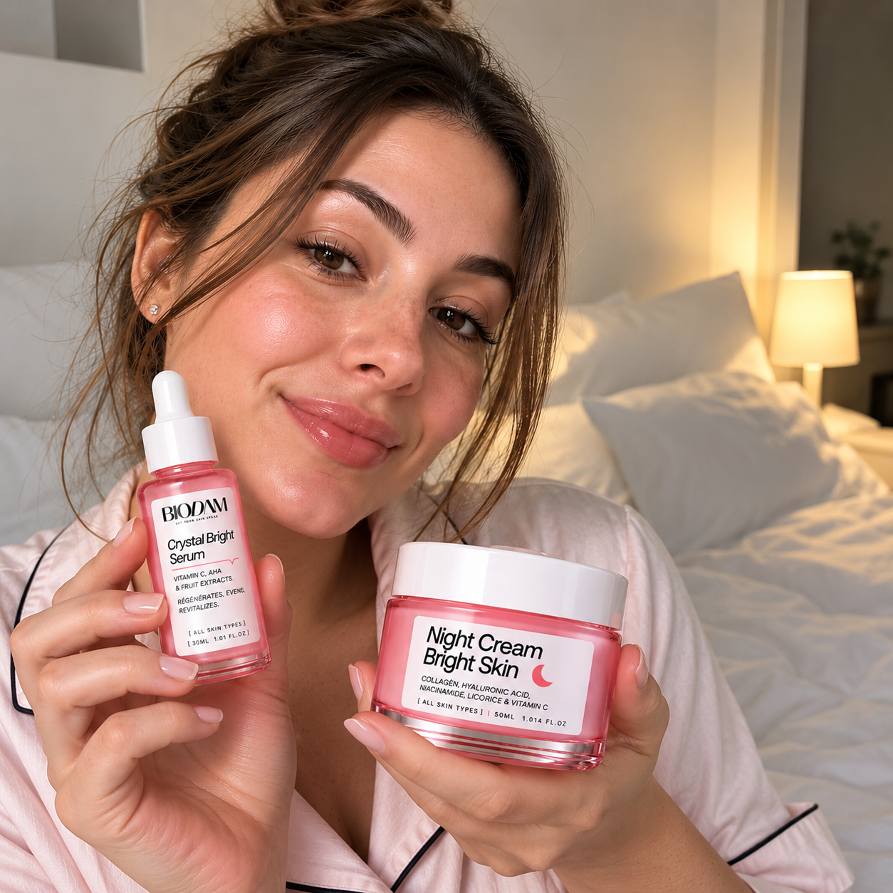 My skin feels so much better in the morning !