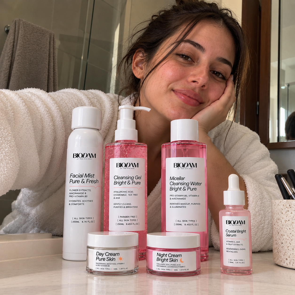 Having the whole routine in one set is honestly so convenient !