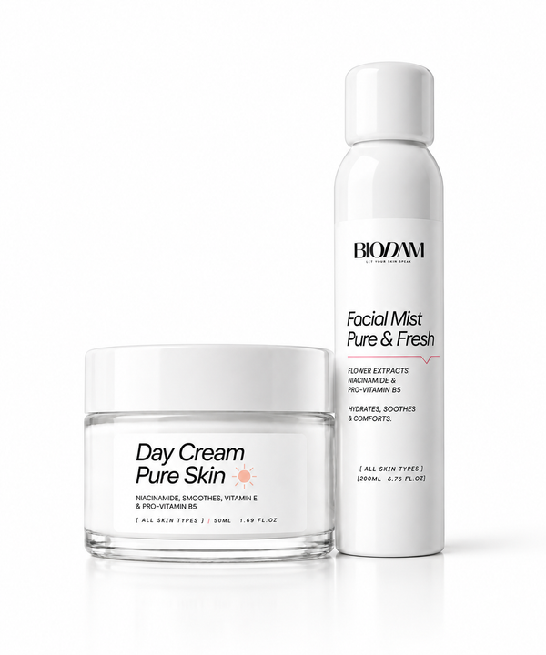 PURE SKIN DAY CREAM + PURE & FRESH FACIAL MIST