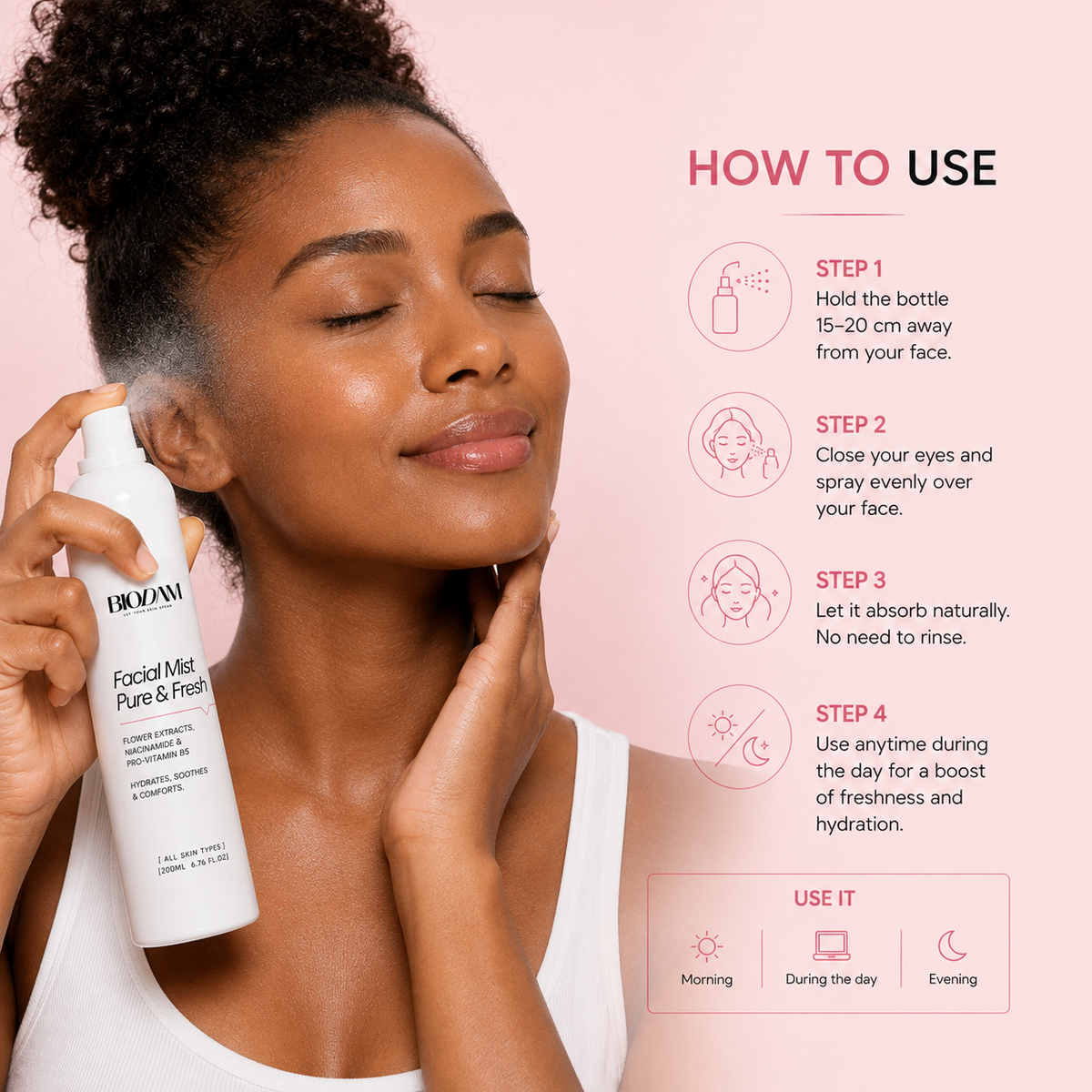 Pure & Fresh Facial Mist Spray