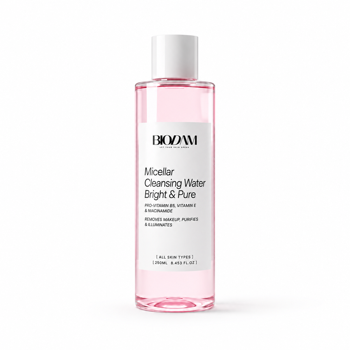 Bright & Pure Micellar Water – No-Rinse Cleanser & Makeup Remover